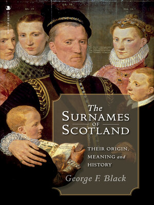 cover image of The Surnames of Scotland